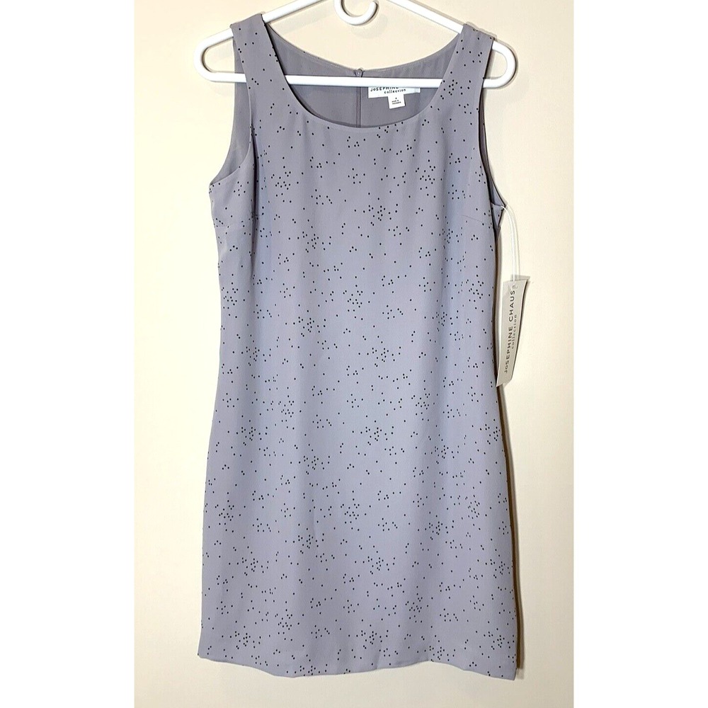 NEW Josephine Chaus Dress Womens 8 Sleeveless Sheath Light Purple Lined w/ TAGS